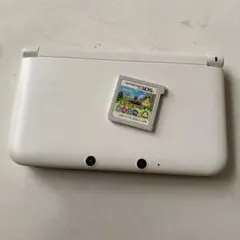 NINTENDO 3DS LL ホワイト 本体+ソフト1点