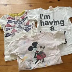 デニムダンガリー 半そでTシャツのサムネイル