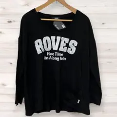 u*a様 【未使用】BACKS ブラック ロングスリーブ Tシャツ サイズフリーのサムネイル