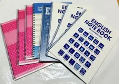 【8冊セット】【日本製】【定価１７６０円】英語ノート　ENGLISH NOTE