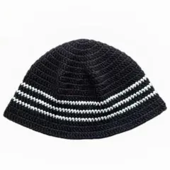 クロシェハット　クラッシャーハット　バケットハット　ビーニー　かぎ針編み