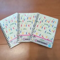 一番くじ ピクミン いろいろ記録リングノート 3冊セットのサムネイル
