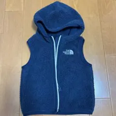 THE NORTH FACE フード付きベスト 90 ネイビー