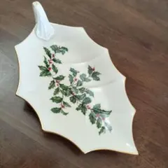 レノックス　ホリデー　リーフプレート