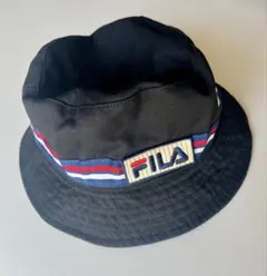 美品【 FILA 】春夏フィラ リバーシブル バケットハット unisex