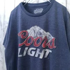 OLD NAVY オールドネイビー クアーズライト Tシャツ L 企業ロゴ 古着