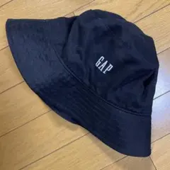 GAP Kids 53-55cm 黒 バケットハット