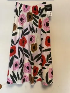 UNIQLO marimekko フラワープリント ロングスカート XS