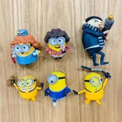 ミニオンズフィギュア 6体セット