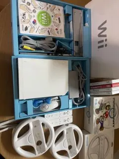 任天堂 Wii 本体　ソフト5本セット