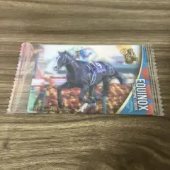 サラブレッドホースコレクション　ツインウエハース 第3R イクイノックス