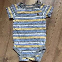 babyGap ストライプロンパース 3-6ヶ月