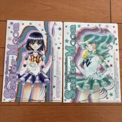 ファミマコラボ企画セーラームーン A5クリアファイル 2枚セット