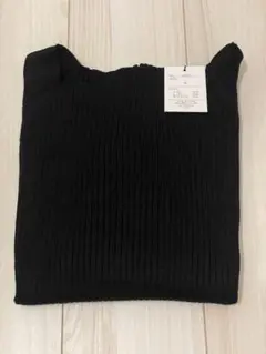 GRL スクエアネックリブニットトップス Mサイズ (rut072)