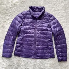 美品 UNIQLO ユニクロ ウルトラライトダウンジャケット Mサイズ パープル