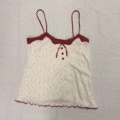 レースキャミソール(小花柄)