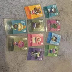 あつまれ どうぶつの森 amiiboカード 10枚セット