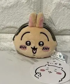 新品　ちいかわ ミニがま口ポーチ うさぎ コインケース 小銭入れ