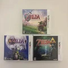 ゼルダの伝説 3作品セット 時のオカリナ　ムジュラの仮面　トライフォース2