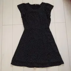 H＆M ドットワンピース Aライン