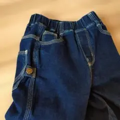 7Y ダークブルー ストレートパンツ110〜120サイズ