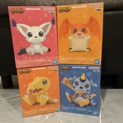 デジモンアドベンチャー フィギュア4体セット まとめ売り