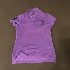Ralph Lauren ポロシャツ パープル ナンバー3 swag