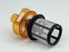 日立　掃除機 ラクかる ダストケース　メッシュフィルター　オレンジ　部品　中古のサムネイル