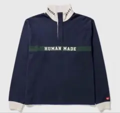 【コムドットゆうた着用】HUMAN MADE RUGBY SHIRT