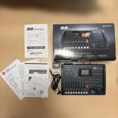 ZOOM R8 マルチトラックレコーダー MTR オーディオインターフェイス ZOOM