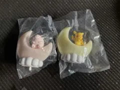 【未使用】ポケモン おっきな お月さま ライトマスコット ピカチュウ＆ピッピ