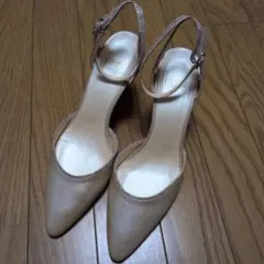 AlMER　フォーマル　ハイヒール　ラメ　37