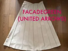 FACADEGREEN(UNITED ARROWS) プリーツスカート 36
