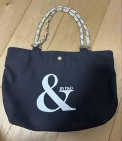 &BY P&D ロゴ入り ハンドバッグのサムネイル