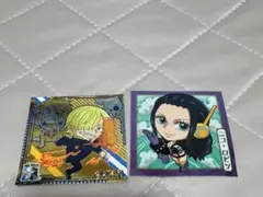 ONE PIECE シール サンジ ニコ・ロビン 2枚セットのサムネイル