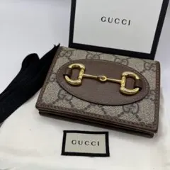 付属品　GUCCI 二つ折り財布　ホースビット　621887 0416 グッチ