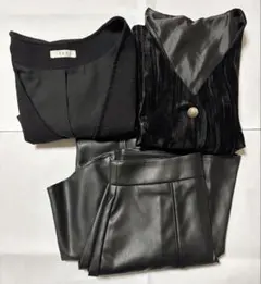 ブラック　まとめ売り3点