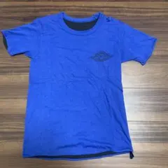 80s NIKE AIR JORDAN リバーシブルTシャツ 青x黒