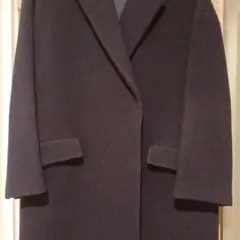 ノーリーズ　 チェスターコート　ネイビー