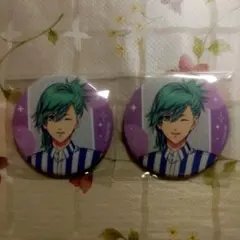 うたプリ ウェンディーズ ファーストキッチン 美風藍 缶バッジ 2点セット