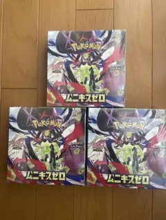 【新品♪シュリンク付♪】ポケモンカードMEGA　ムニキスゼロ　3BOX