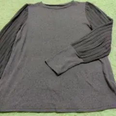 SHEIN モスグリーン 長袖 ニットトップス XL