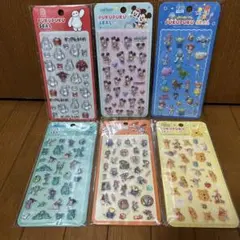 ぷくぷくシール ディズニー6枚セット