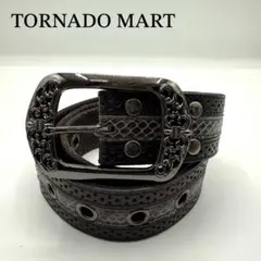 【超希少】トルネードマート レザーベルト パイソン バロック Y2K ブラック 2026年最新】TORNADO MART メンズ ベルトの人気アイテム - メルカリ