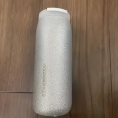 新品　スターバックス　タンブラー　ホリデー　シルバーグリッター　ステンレスボトル