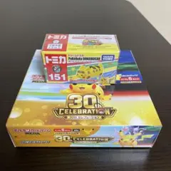 ポケモンカードゲーム MEGA 拡張パック1BOX トミカ付き