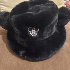 美品　ミッキーマウス　バケハ　帽子