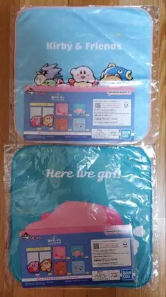 星のカービィ　一番くじ　タオルコレクション　2種