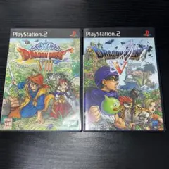 ドラゴンクエストVとVIII セット ドラクエ5 8 ps2