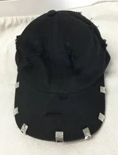 け*た様 GRANCY アイレットデザインダメージキャップ ブラック - メルカリ